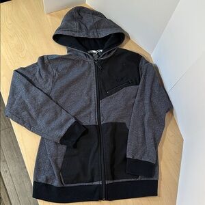 Shaun White Gray and Black Hoodie